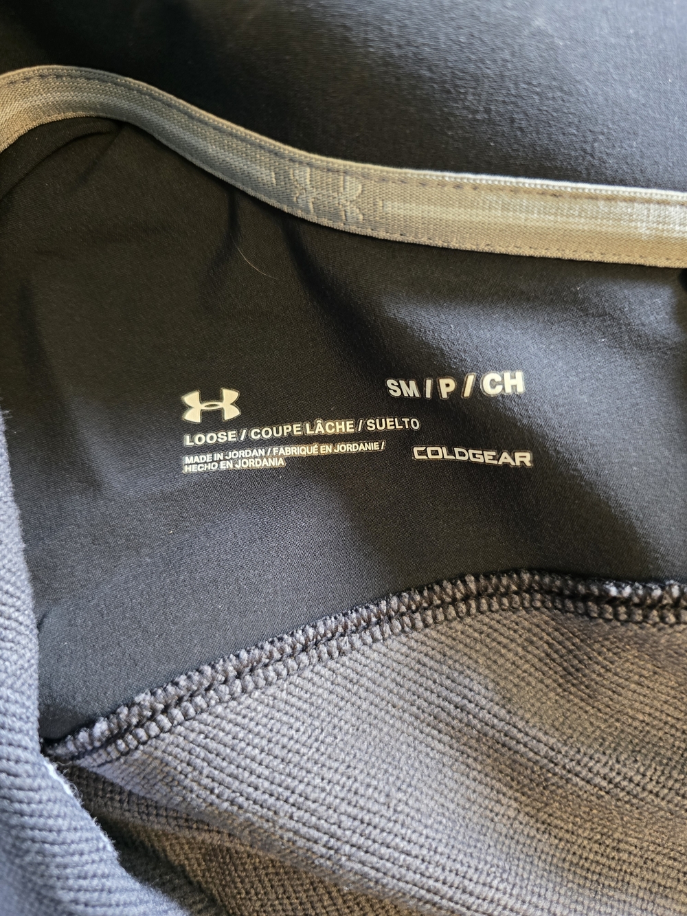 Under Armour Women's Charcoal & Black 1/4 Zip Training Top - Picture 4 of 5